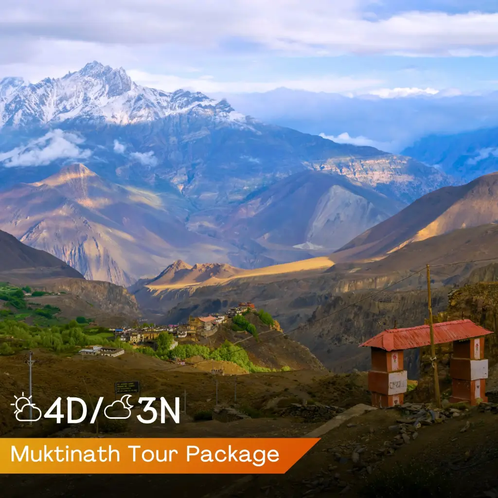 Muktinath Tour Package from Gorakhpur—3 Nights 4 Days Nepal Itinerary