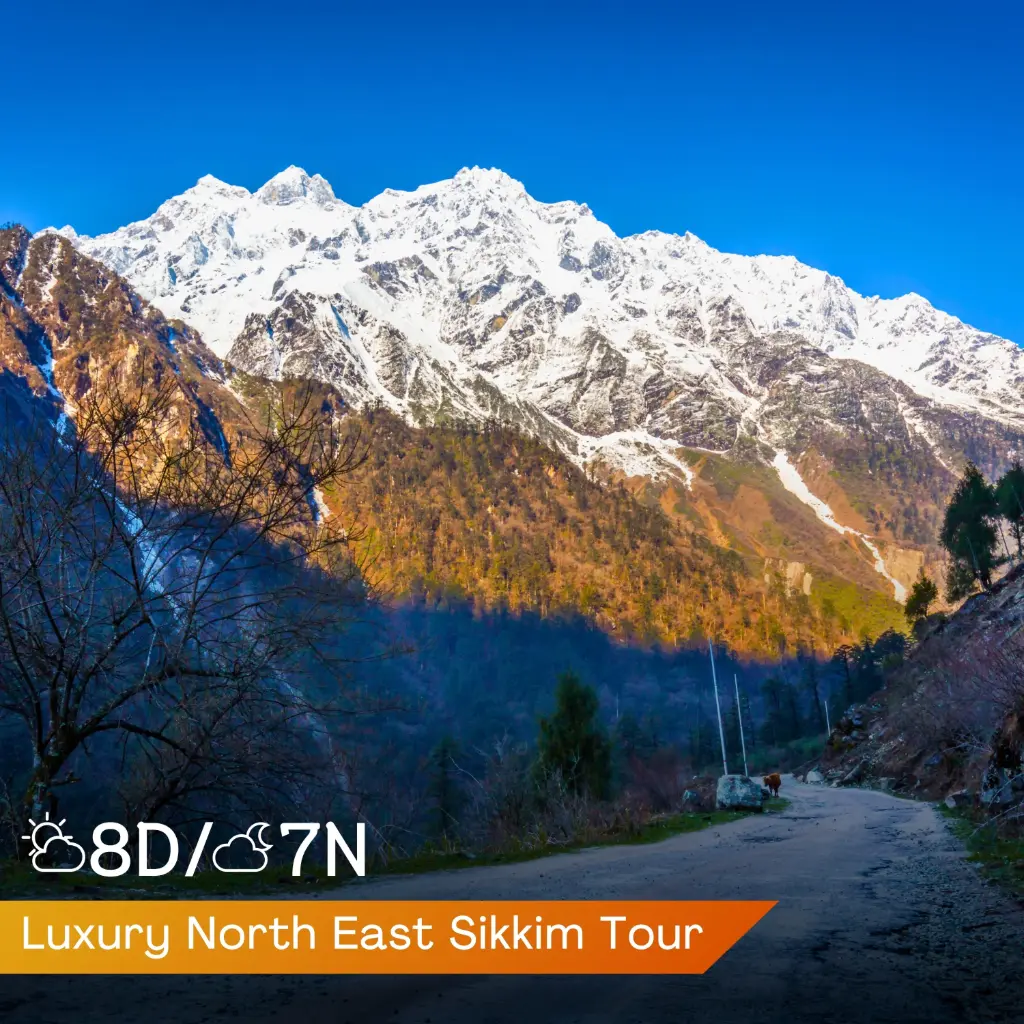 Luxury North East Sikkim Tour—8 Days / 7 Nights (Standard)