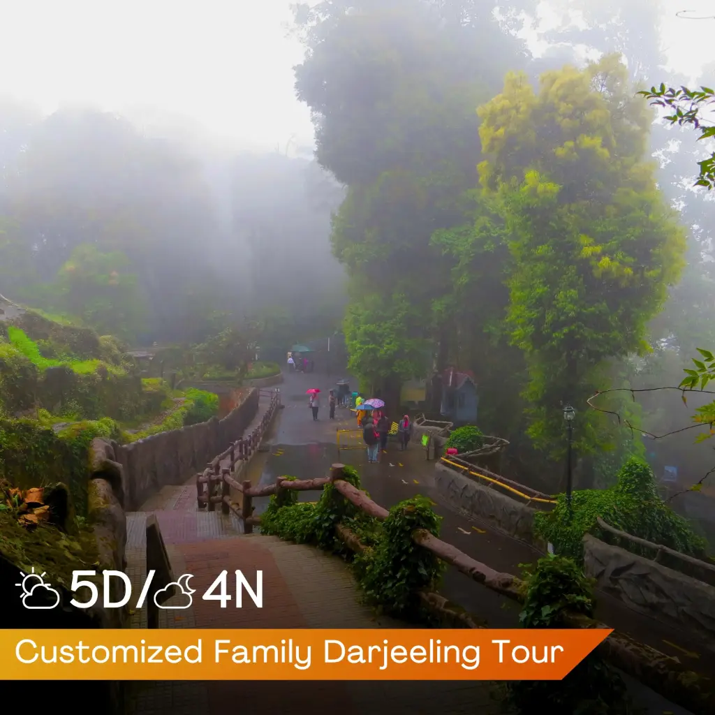 Customized Family Darjeeling Tour Package—5 Days / 4 Nights