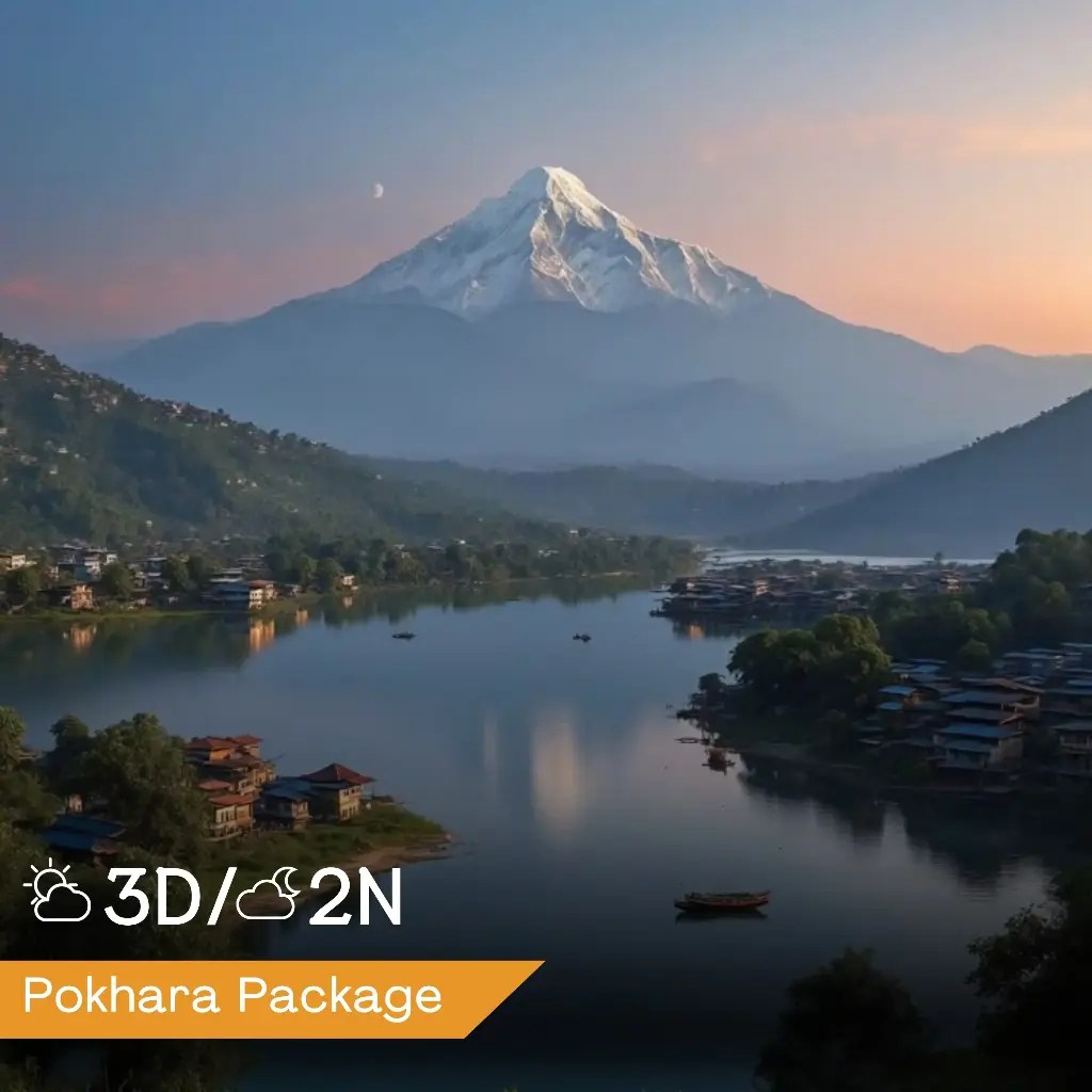 Pokhara Tour Package from Gorakhpur 3D/2N
