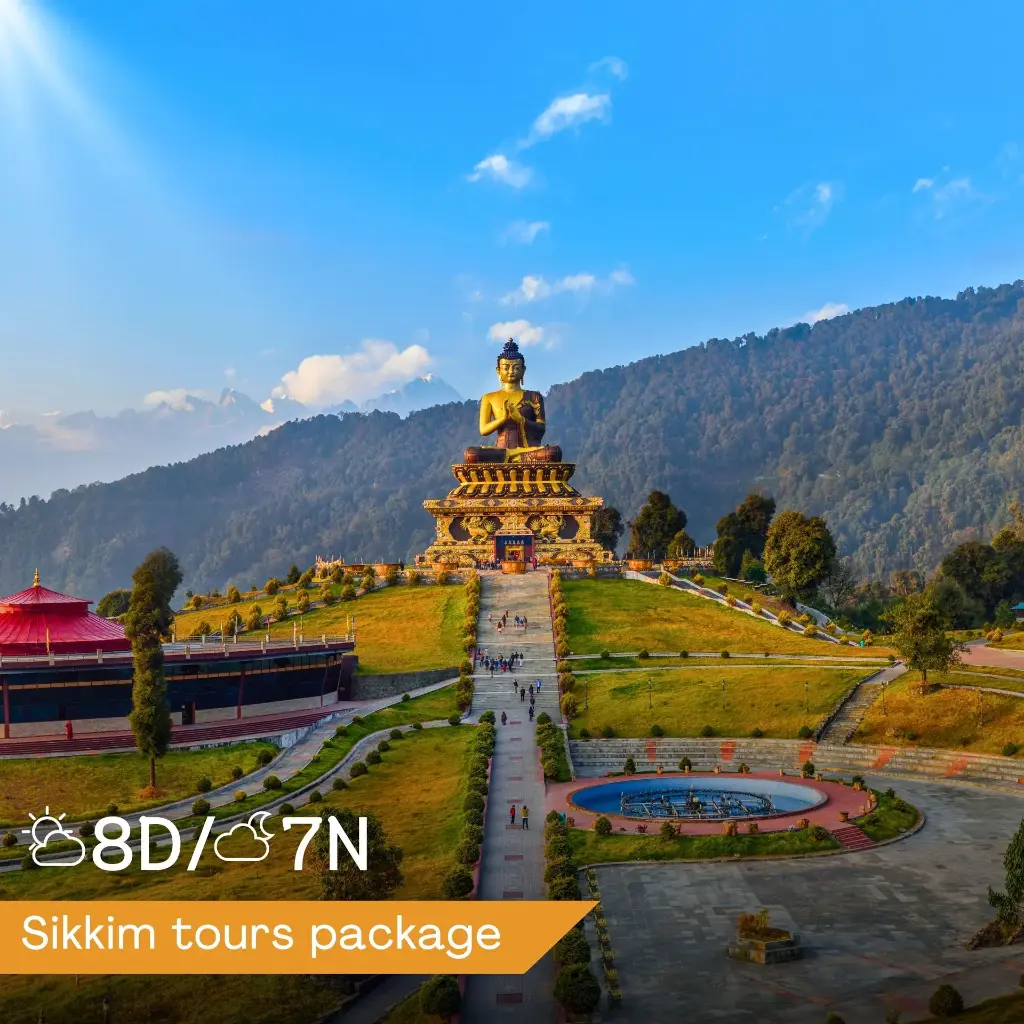 Gangtok, Pelling, and Darjeeling Tour Package from NJP (Standard)